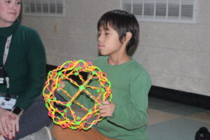 sensory happy student at the gateway school for special needs