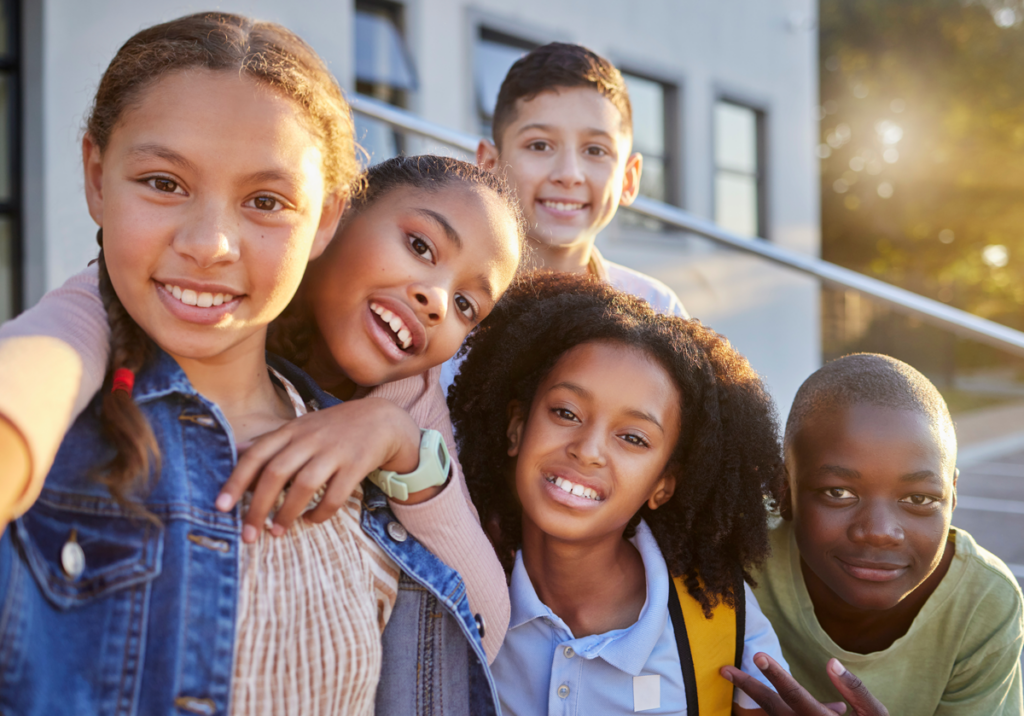 Children with special needs participating in inclusive extracurricular activities to develop life skills.